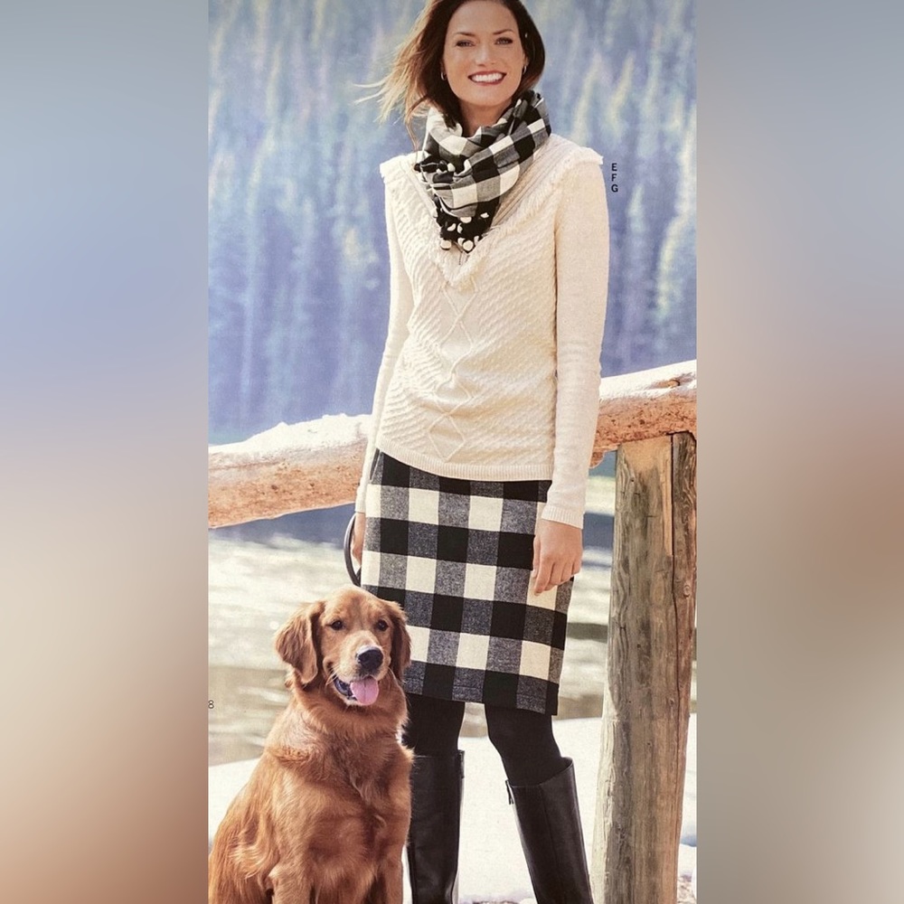Plaid Fall/Winter Skirt 16-18, 1XL